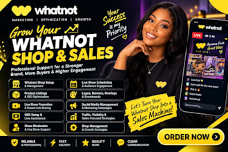 do whatnot shop design whatnot product listing whatnot obs whatnot liveshow