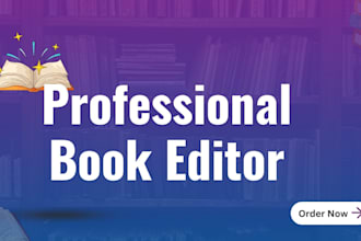 provide book editing and proofreading