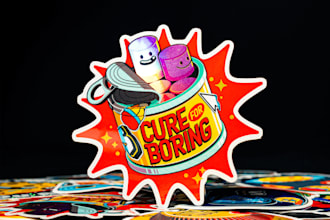 create cutlines and die cut for your stickers design