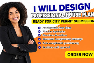 draw house plans for city permit