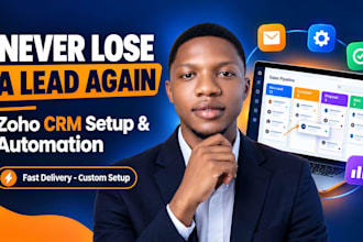 setup zoho crm, zoho one and zoho creator to automate your business