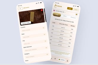 jewellery ecommerce app development, ondemand grocery app