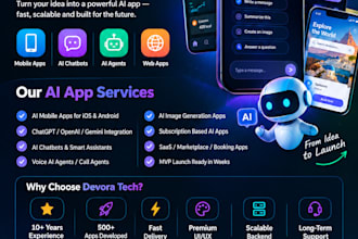 build mobile app development, ai mobile app, react native app development