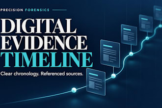 organize your digital evidence and create a clear timeline