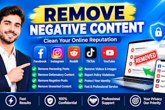 remove harassing defamatory content, fb ig banning tiktok youtube reddit dmca