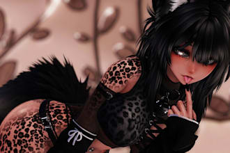 create a custom vrchat avatar, vrc character, furry avatar
