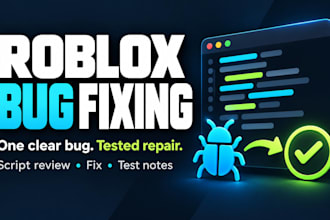 fix a roblox script bug in your existing game