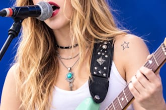 do female country demo christian singer vocal for americana, country songs