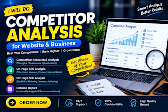 do SEO competitor analysis and competitor research for your website