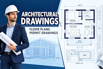 create washington adu permit drawings floor plans and architectural mep drawings