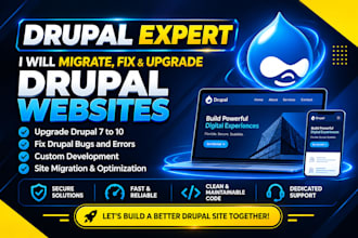 upgrade drupal 7 website to drupal 11, drupal migration, drupal module porting