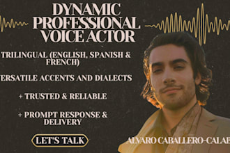 record any spanish español voiceover