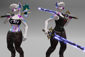 create custom vrchat props, outfits, accessories, and weapons for your avatar