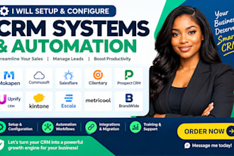 setup mokapen commusoft salesflare clientary prospect CRM upnify CRM suitedash