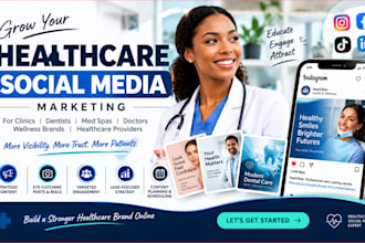 do healthcare social media marketing for clinics, dentists and med spas surgeon