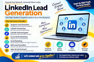 do linkedin lead generation and targeted outreach