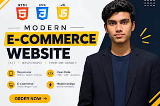 do website development as front developer,