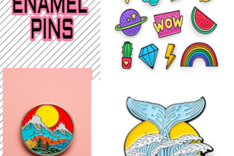do enamel pin, hat pin, furry badge, custom furry pin for merchandise