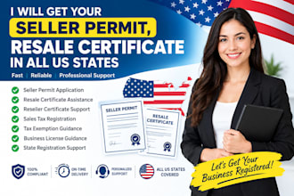 get resale certificate,seller permit, resale certificate in all US states