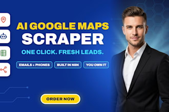 build an ai google maps scraper in n8n to find local business leads