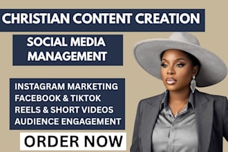 be your social media marketing manager christian for church and ministry