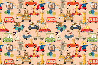 create adorable prints for kids bedsheets