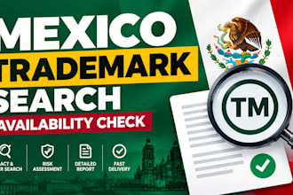 do a mexico trademark search and availability check