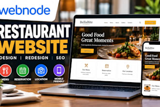 design webnode restaurant website, redesign webnode restaurant website seo