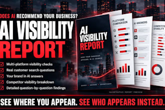 create ai visibility report for chatgpt, gemini, perplexity