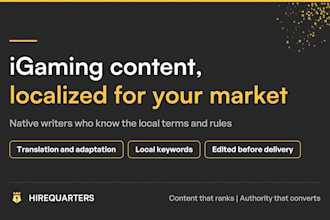 translate and localize your igaming content for a new market