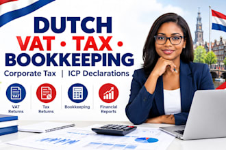 do dutch vat, tax returns, corporate tax, icp declarations and bookkeeping