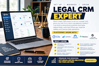 setup, manage grow clio automation lawmatics mycase filevine legal law firm CRM