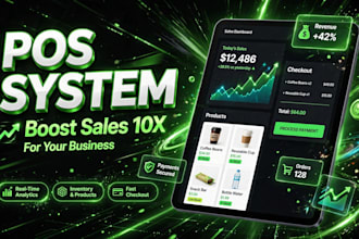 develop a restaurant pos system with inventory and billing