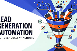 automate lead generation, lead capture, qualification and nurturing workflows