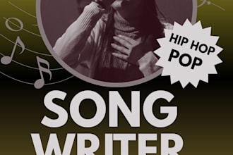 write original lyrics for your djent pop rock hip hop song