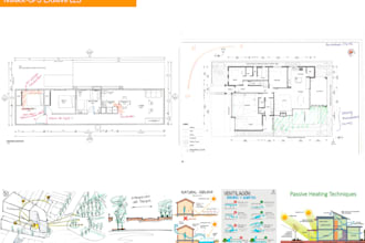 provide architectural design review, markups and advice