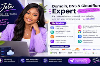 do connect your domain and fix dns or SSL on shopify, wix, namecheap