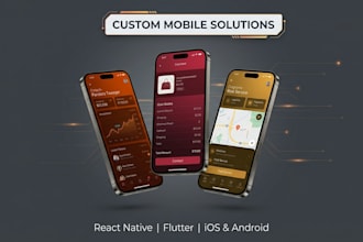 build enterprise full stack software and mobile apps