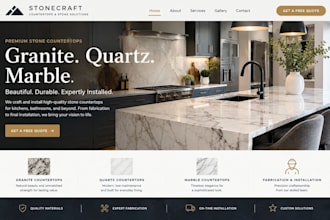 build suraespace granite quartz countertop website marble installer fabricator