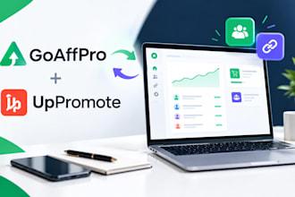 set up goaffpro and uppromote affiliate tracking for your store