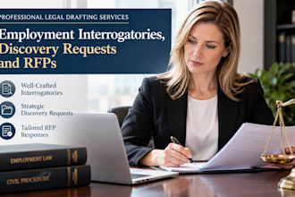 draft employment interrogatories, discovery requests and rfps