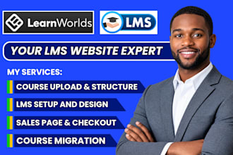 build learnworlds lms website online course upload learnworlds elearning website