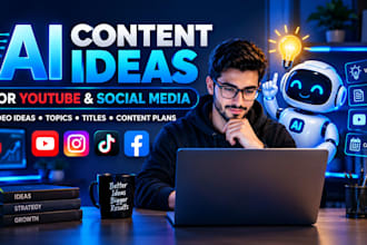 generate ai content ideas for youtube