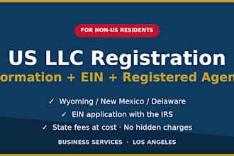 register your US company and obtain your ein tax id
