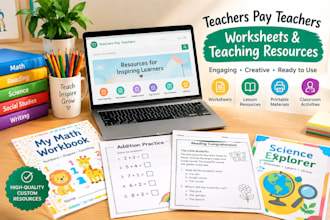 create teachers pay teachers worksheets and teaching resources