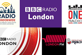 play and promote your song on london radio live