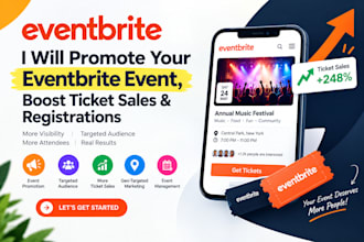 create, manage and promote your eventbrite events