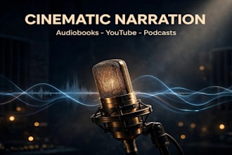 narrate your audiobook or youtube