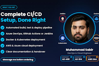 be your devops and cloud infrastructure engineer