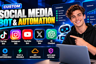 do social media bot, twitter bot, tiktok bot, instagram bot, youtube bot x bot